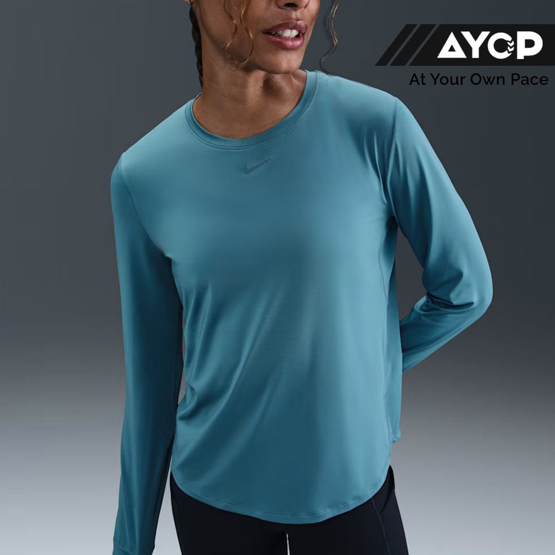 Nike Dri-FIT One Classic Long Sleeve - Smoky Blue