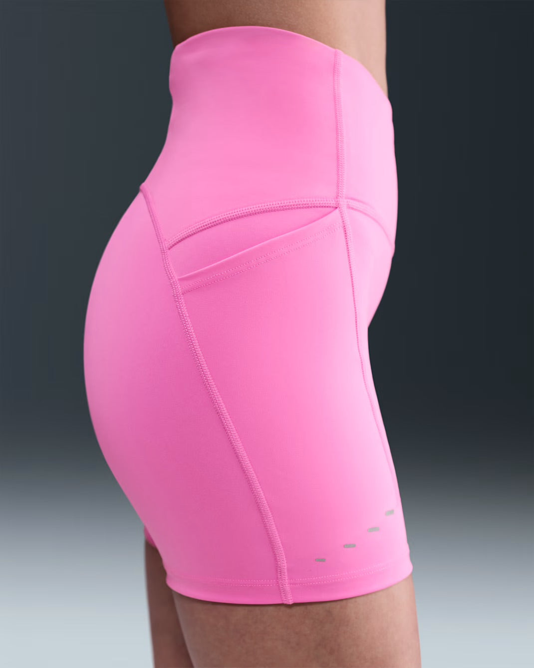 Nike Swift High-Waisted Shorts with Pockets 4-inch Women's Running Tights - Playful Pink