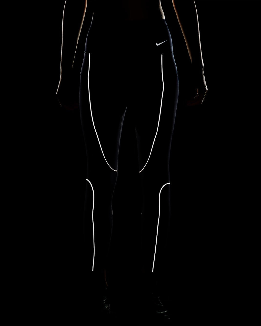 Nike Go High-Waisted 7/8 with Pockets Women's Running Leggings - Black