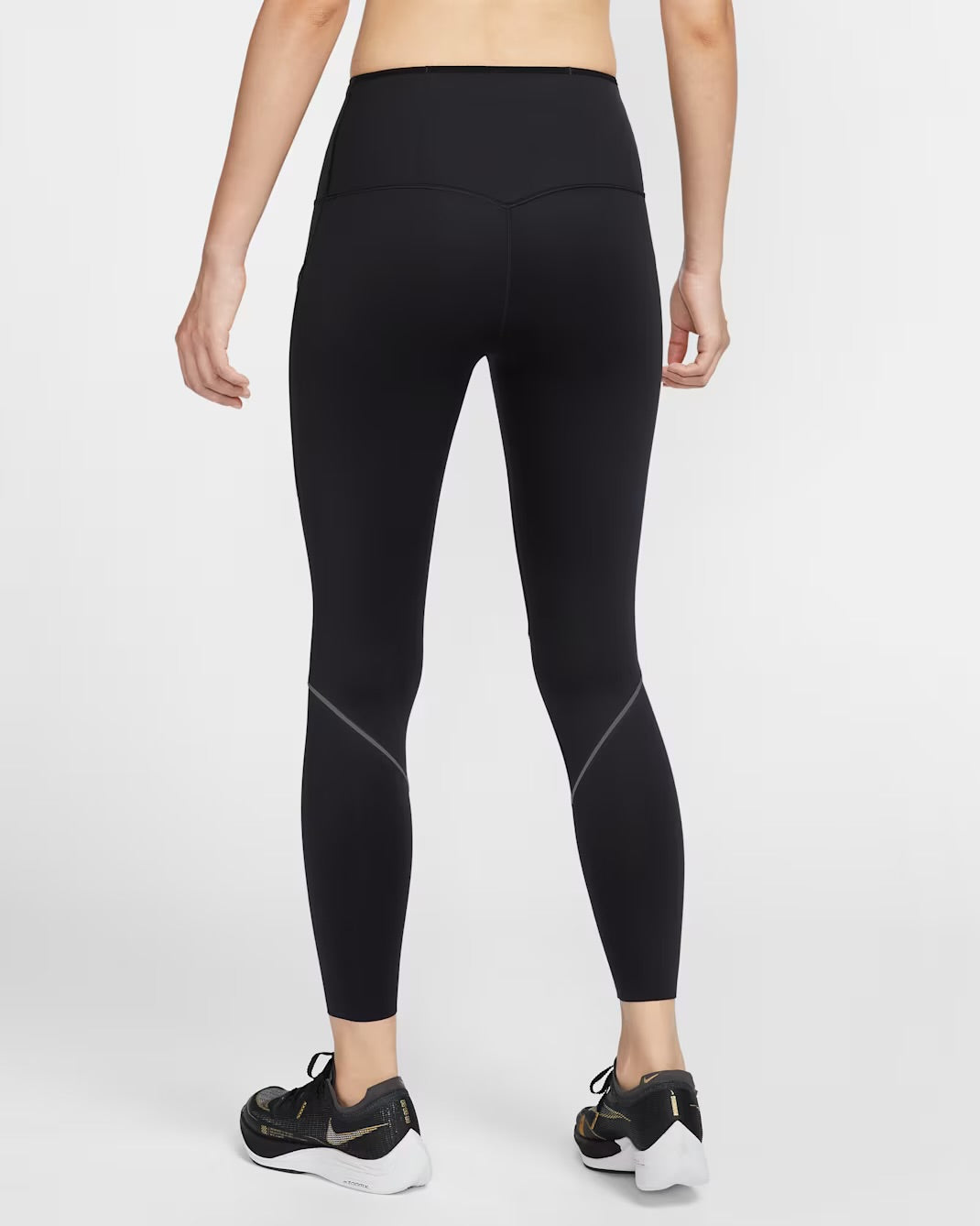 Nike Go High-Waisted 7/8 with Pockets Women's Running Leggings - Black