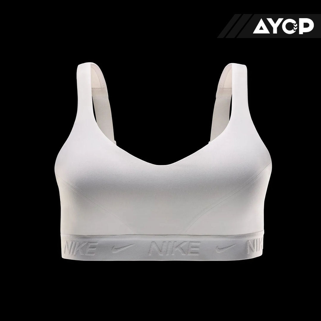 Nike Indy High Support Padded Adjustable Women’s Training Sports Bra - White