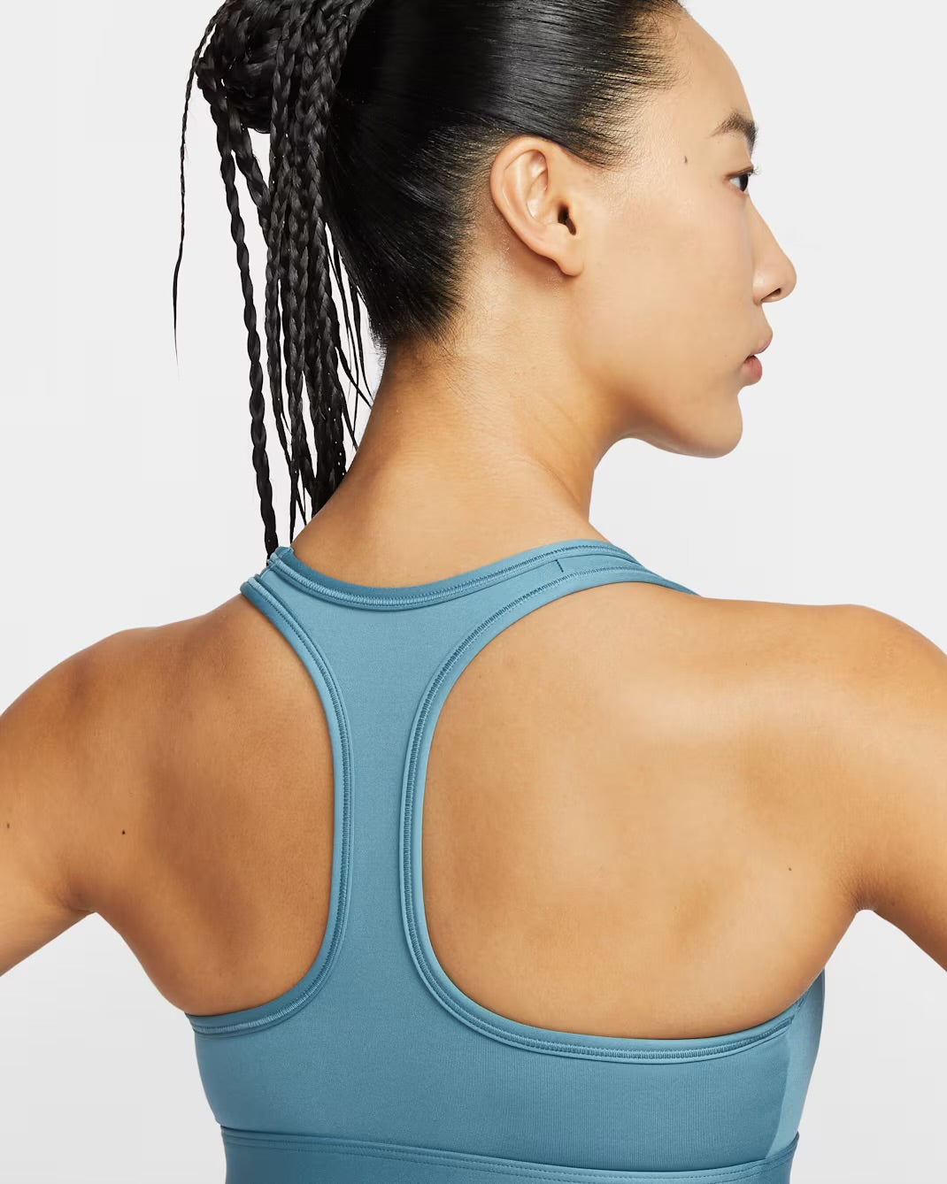 Nike Swoosh Medium-Support Women's Sports Bra - Smoky Blue