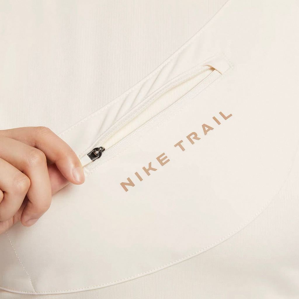 Nike Dri-FIT Trail Storage Women’s Running Tank Top - Broken White