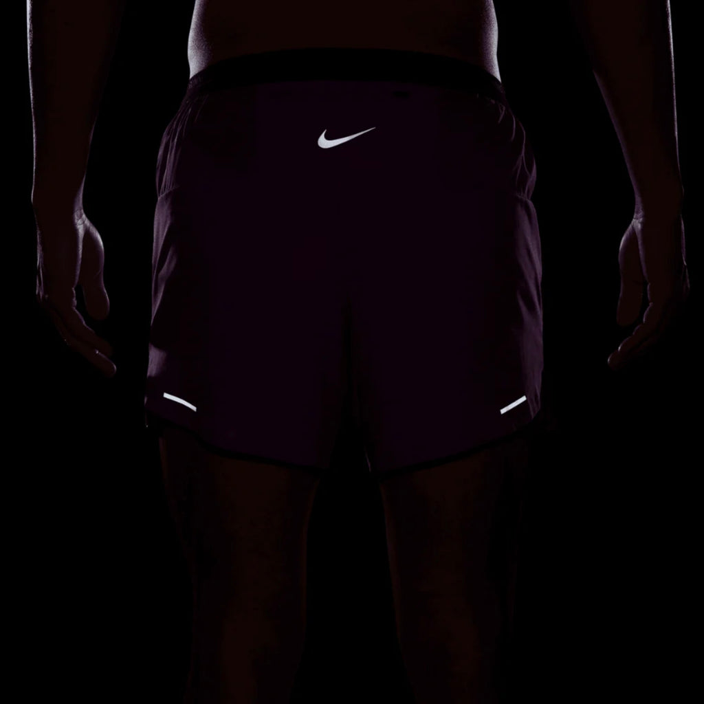 Nike Dri-FIT Stride Logo 5-inch Brief-lined Men’s Running Shorts - Vivid Purple