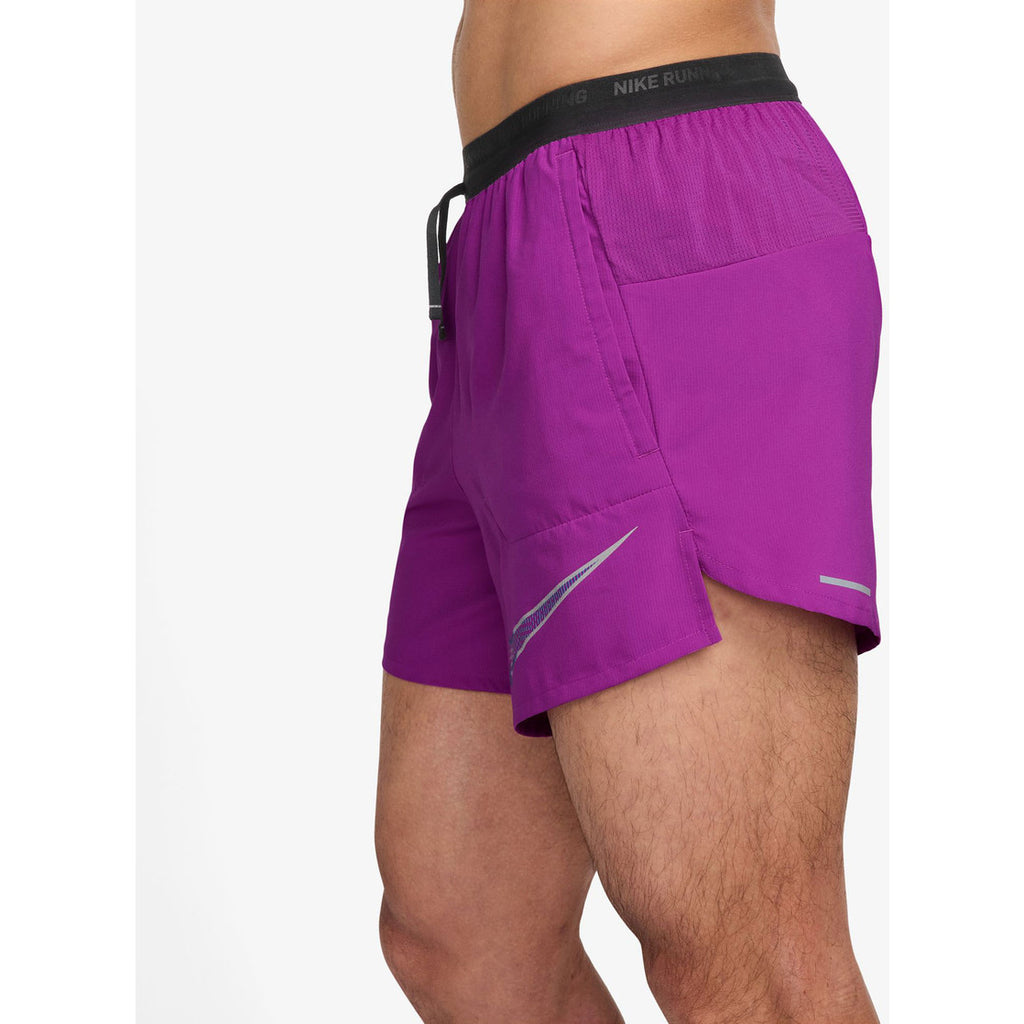Nike Dri-FIT Stride Logo 5-inch Brief-lined Men’s Running Shorts - Vivid Purple