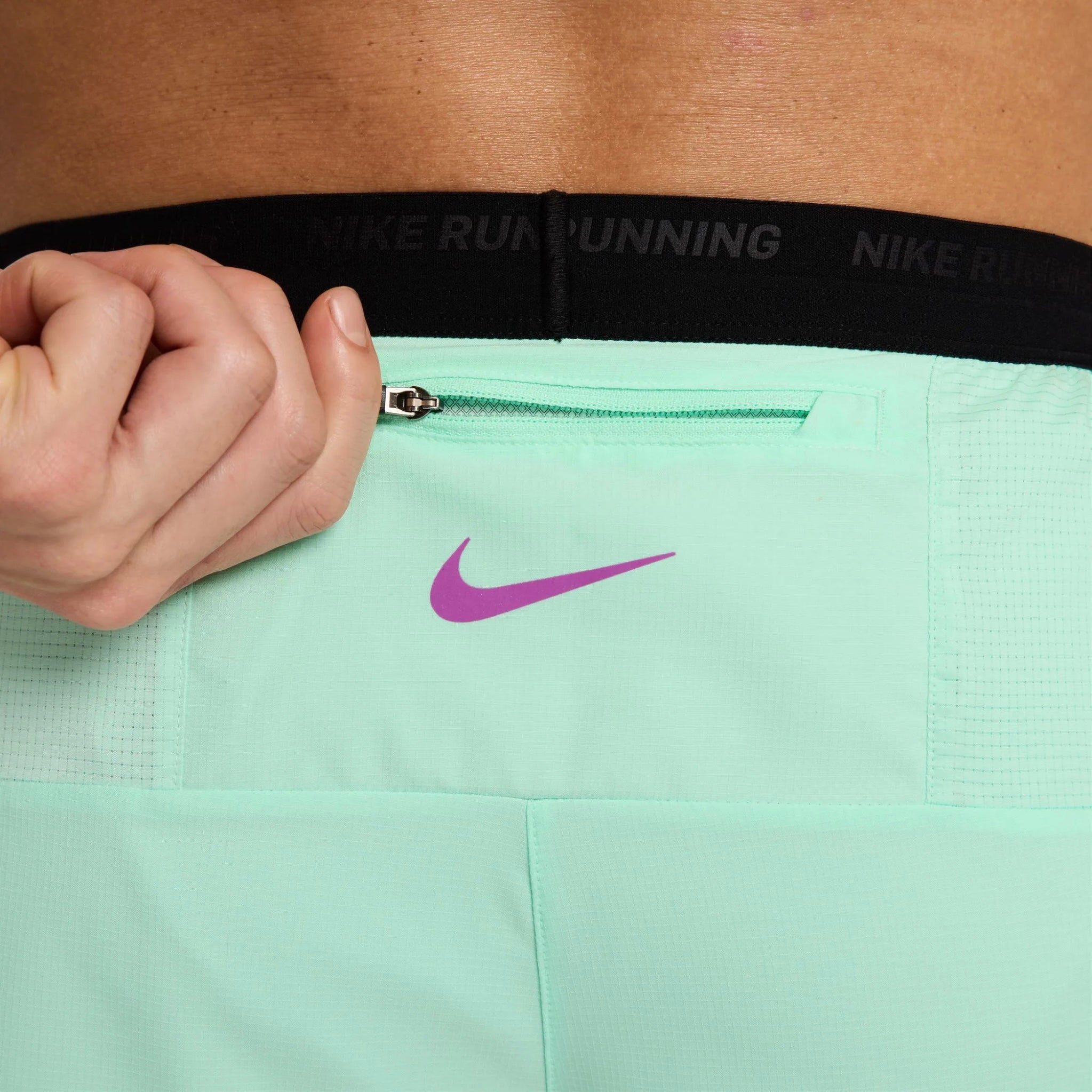 Nike Dri-FIT Stride Logo 5-inch Brief-lined Men’s Running Shorts - Mint Foam
