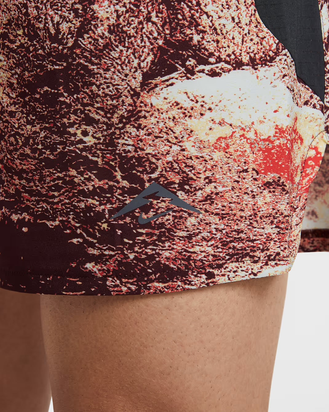 Nike Trail Dri-FIT 6-inch Brief-Lined Men’s Running Shorts - Sail Black