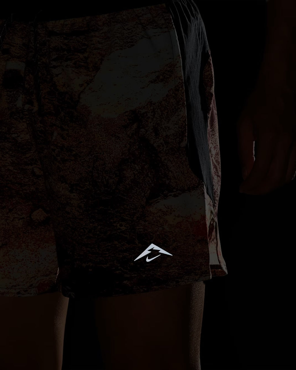 Nike Trail Dri-FIT 6-inch Brief-Lined Men’s Running Shorts - Sail Black