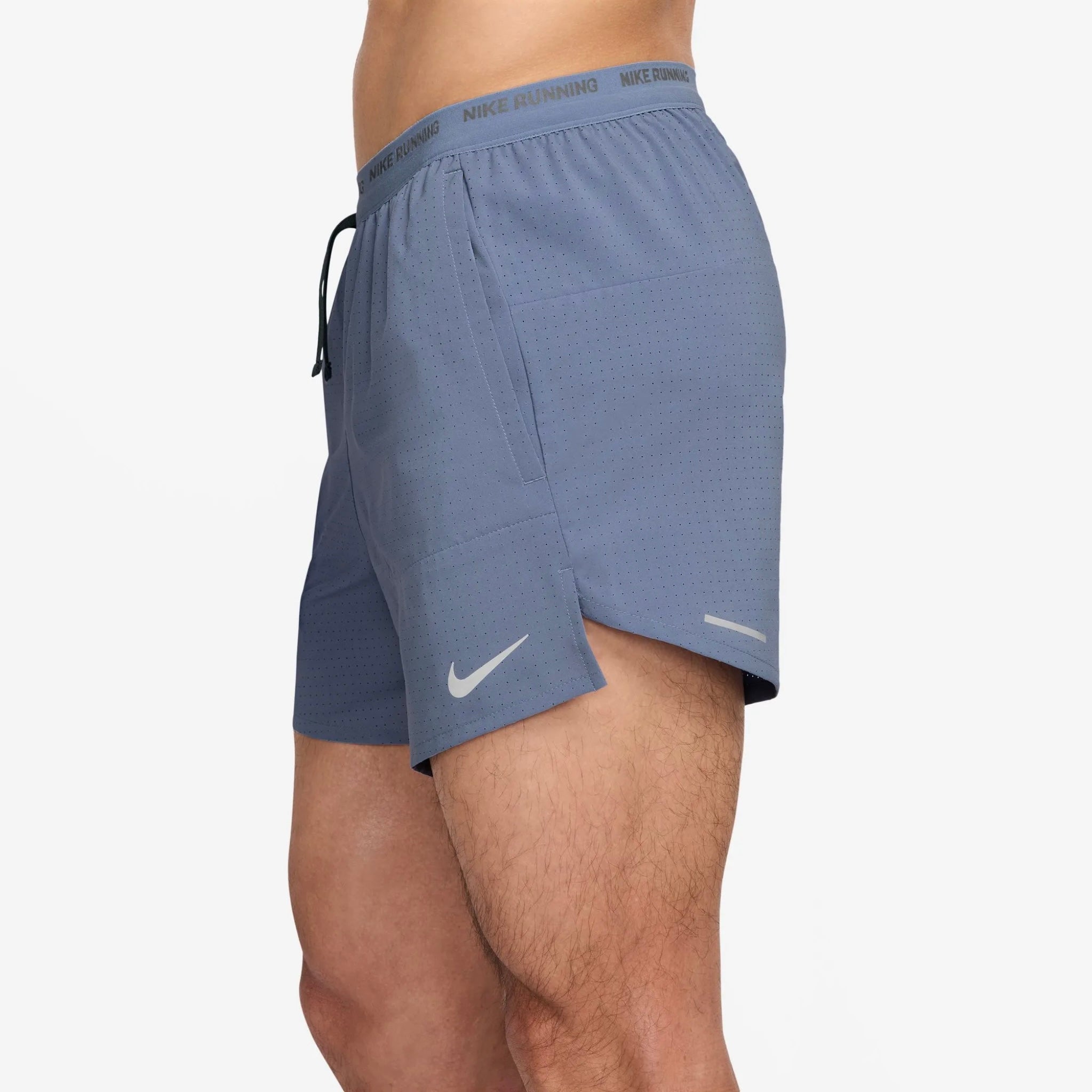 Nike Dri-FIT Stride Perforated 5-inch Men’s Running Shorts - World Indigo