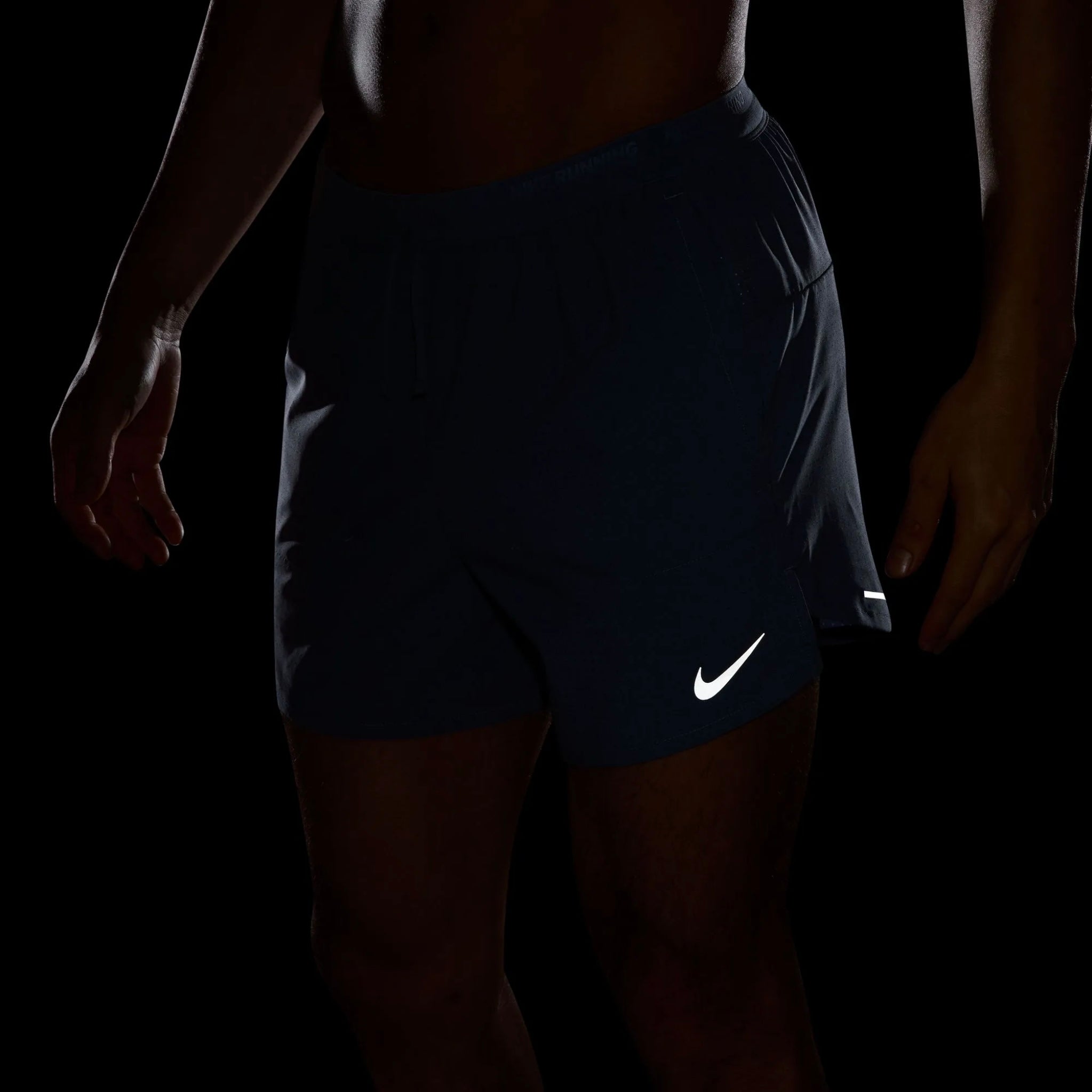 Nike Dri-FIT Stride Perforated 5-inch Men’s Running Shorts - World Indigo