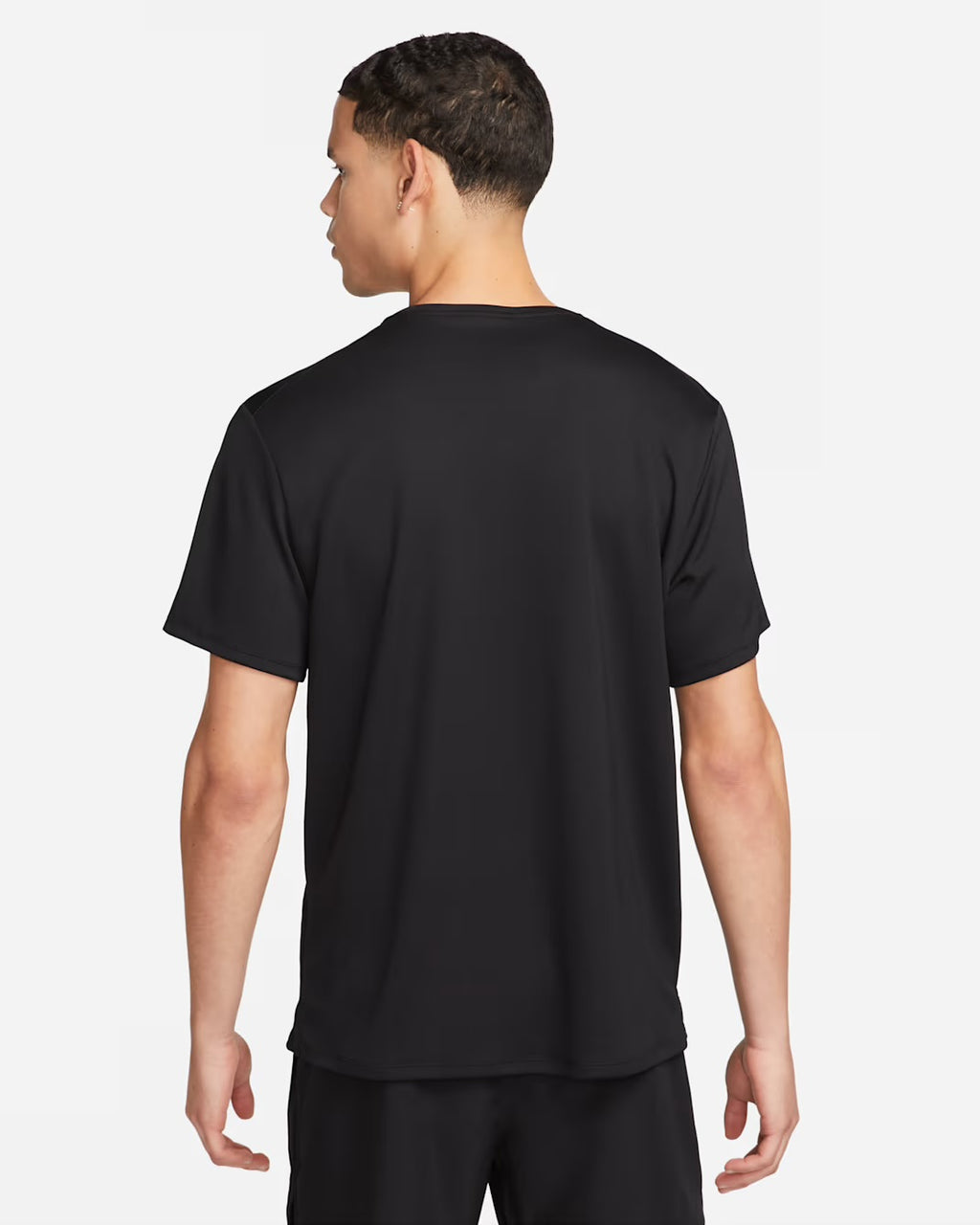 Nike Dri-FIT Miler UV Men’s Running T-Shirt - Black