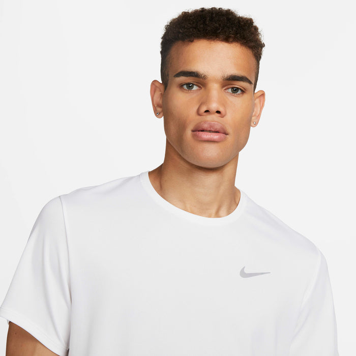 Nike Dri-FIT Miler UV Men’s Running T-Shirt - White