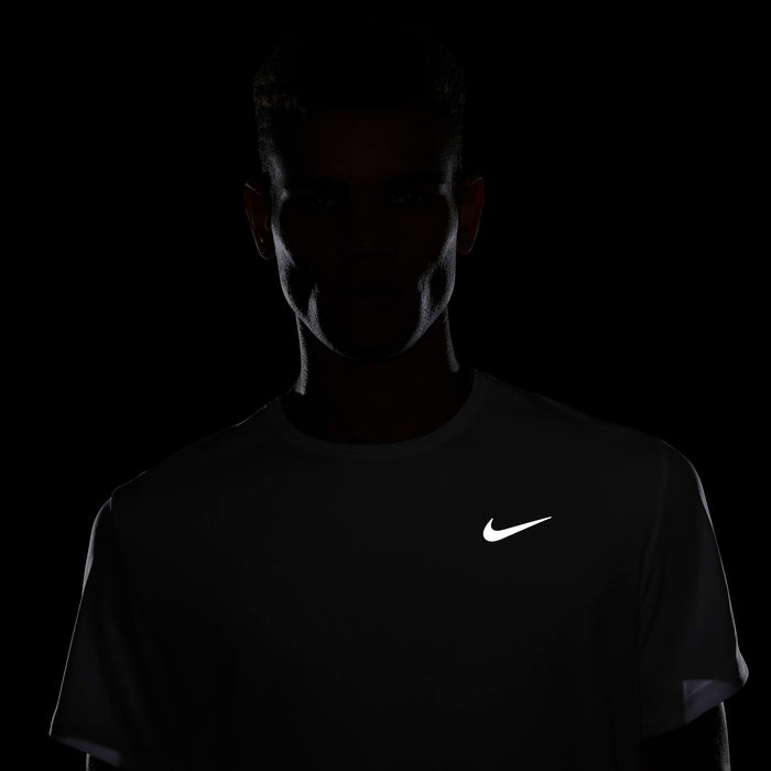 Nike Dri-FIT Miler UV Men’s Running T-Shirt - White