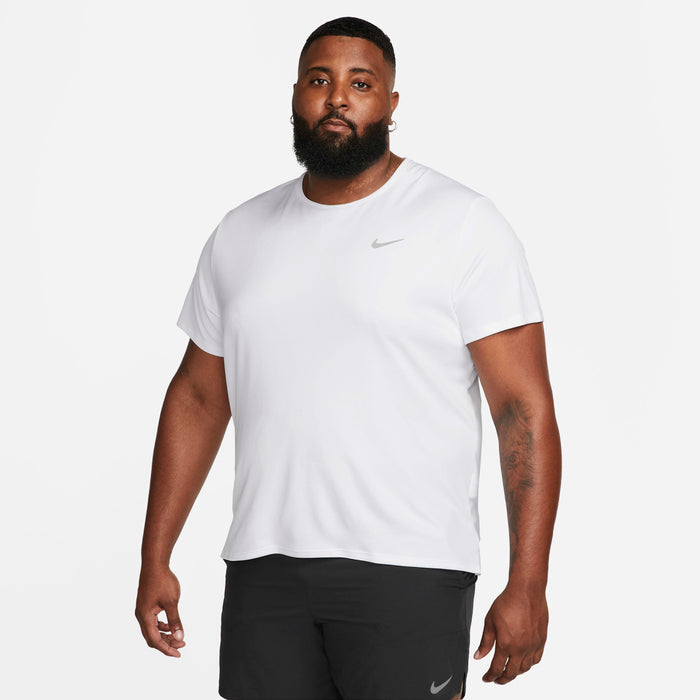Nike Dri-FIT Miler UV Men’s Running T-Shirt - White