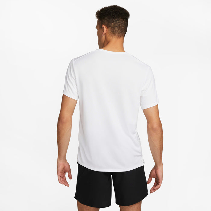 Nike Dri-FIT Miler UV Men’s Running T-Shirt - White
