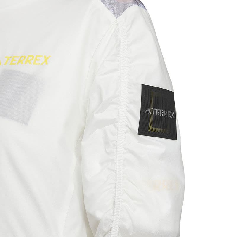 Adidas Chamarra National Geographic RAIN.RDY Women’s Running Jacket - White Yellow