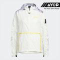 Adidas Chamarra National Geographic RAIN.RDY Women’s Running Jacket - White Yellow