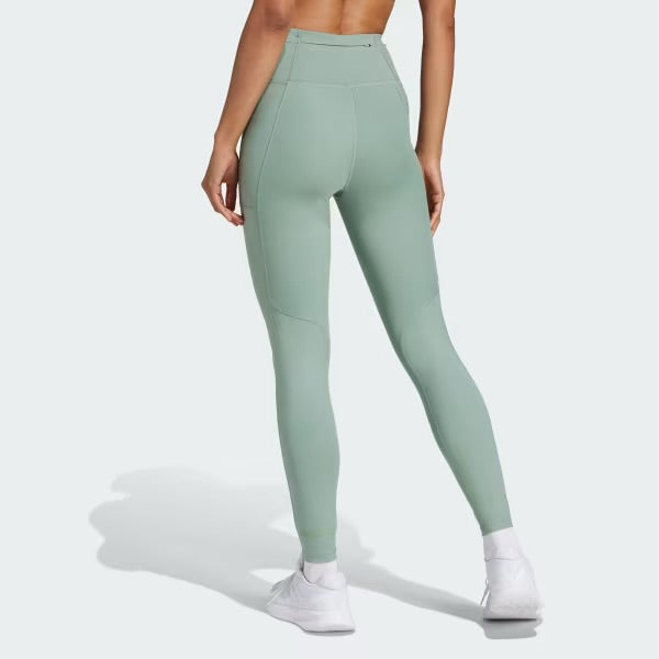 Adidas Ultimateadidas 7/8 Length Women’s Running Leggings - Silver Green