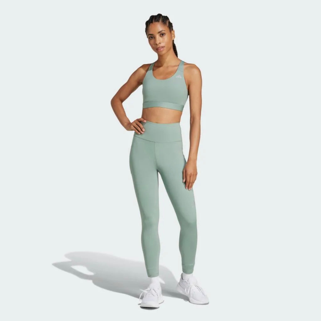 Adidas Ultimateadidas 7/8 Length Women’s Running Leggings - Silver Green