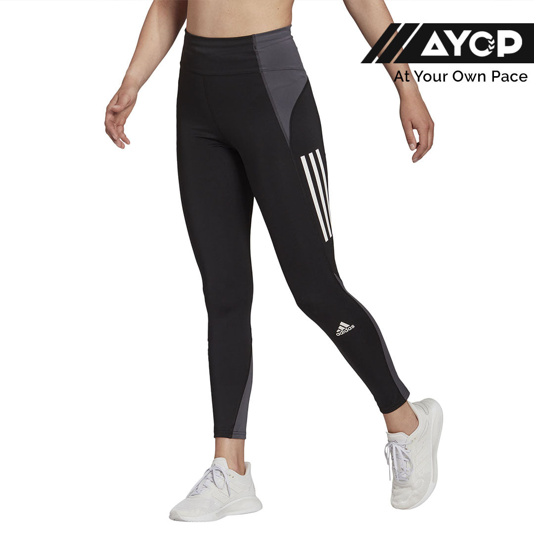Adidas Own The Run Block 7/8 Length Women’s Running Leggings