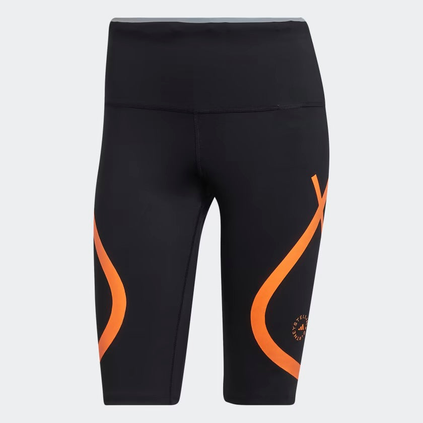 Adidas Stella McCartney Truepace Women’s Running Tights - Black Orange