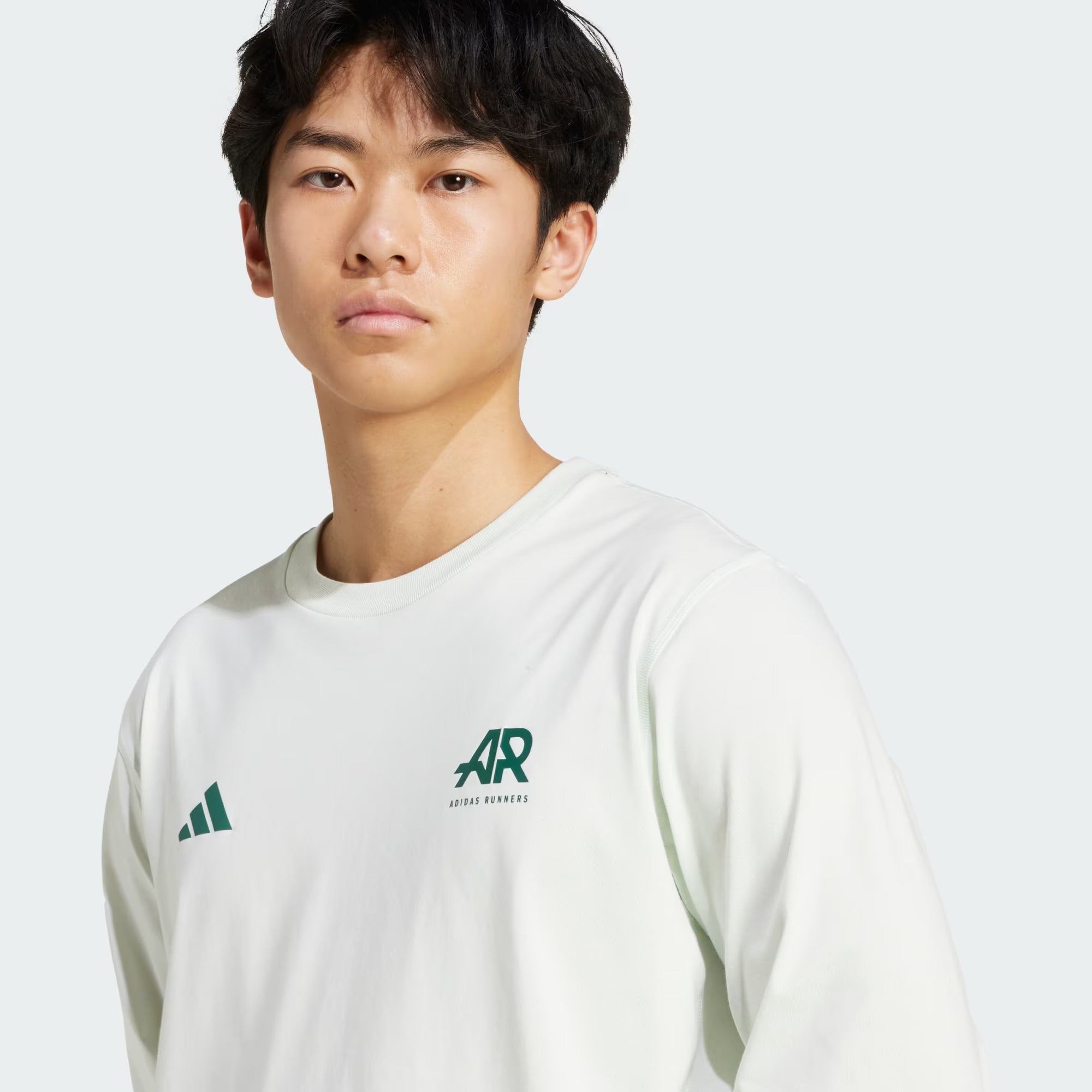 Adidas Runners Every Place Has A Place UniteFIT Men’s Women’s Running Long Sleeve T-Shirt - Crystal Jade