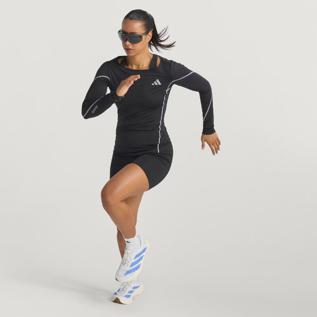 Adidas Adizero Break The Norm Women’s Running Long Sleeve - Black