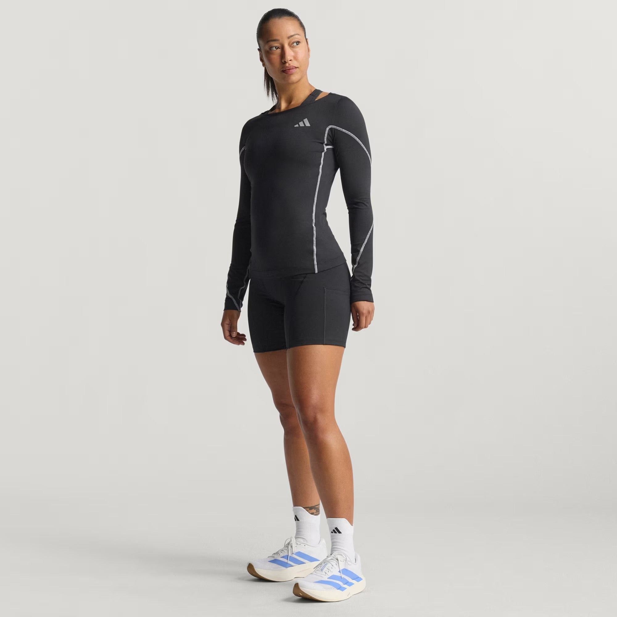 Adidas Adizero Break The Norm Women’s Running Long Sleeve - Black