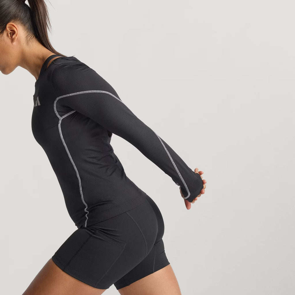 Adidas Adizero Break The Norm Women’s Running Long Sleeve - Black