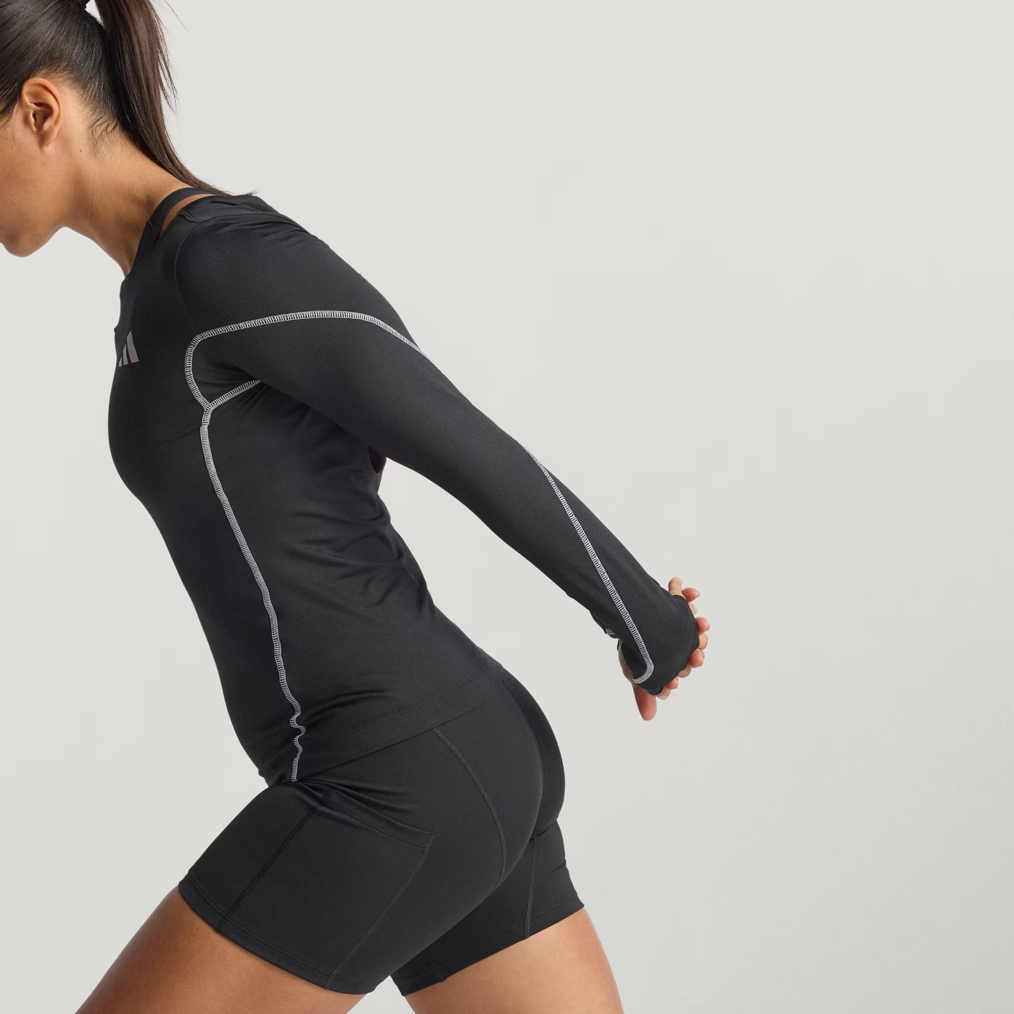 Adidas Adizero Break The Norm Women’s Running Long Sleeve - Black