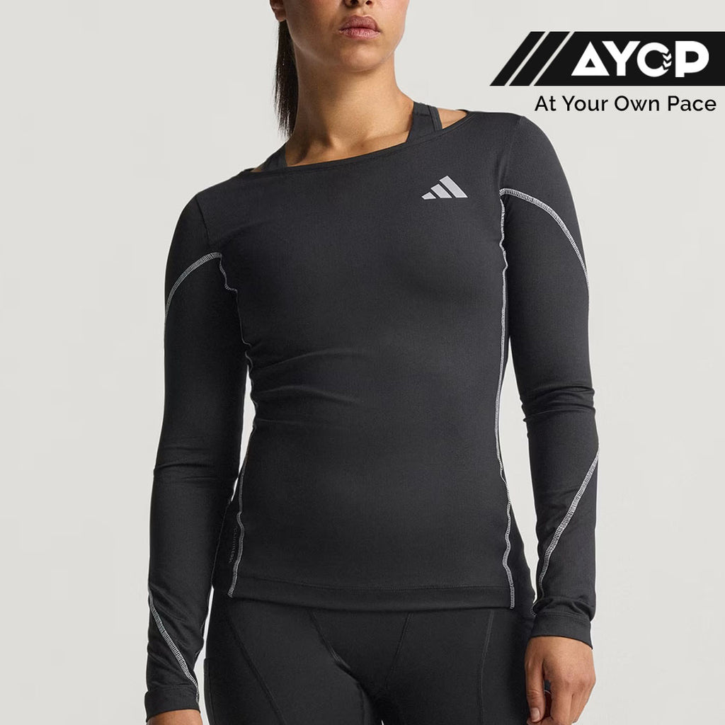 Adidas Adizero Break The Norm Women’s Running Long Sleeve - Black