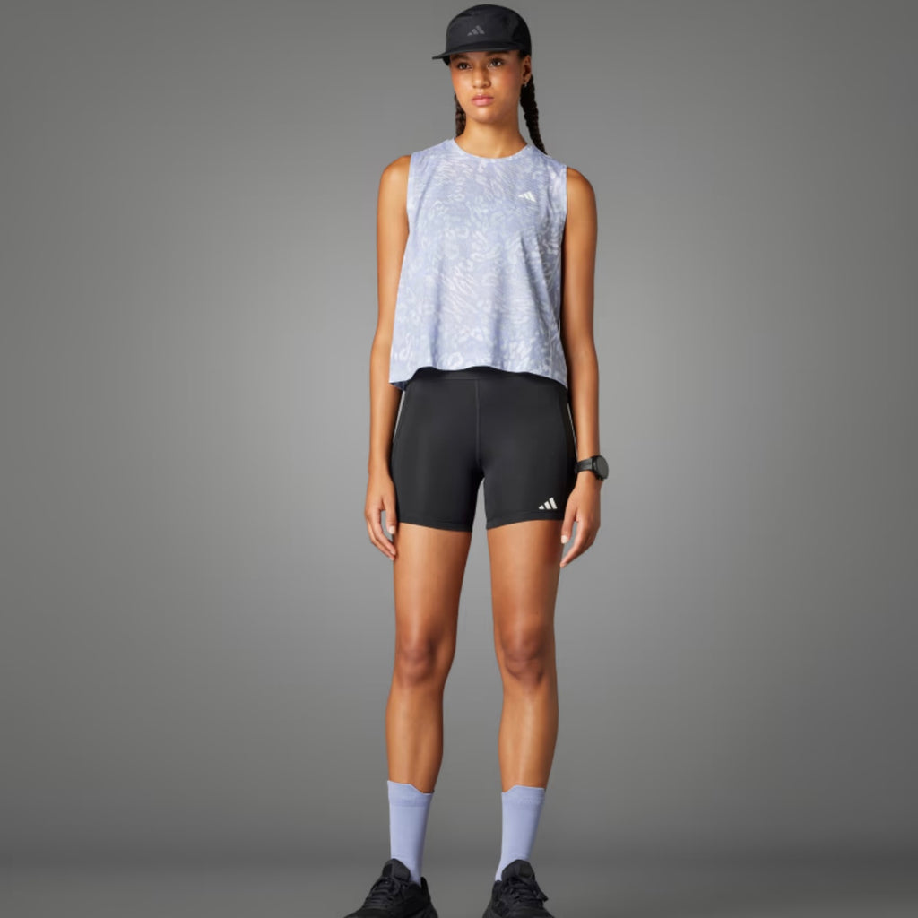 Adidas Own The Run Climacool 3-Stripes Women’s Running Tank Top - Violet Tone