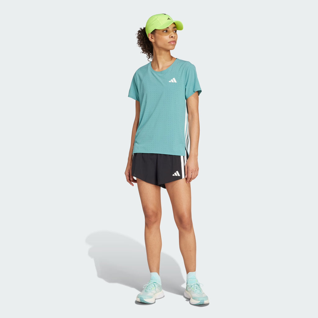 Adidas Adizero Perforated Women’s Running T-Shirt - Turquoise