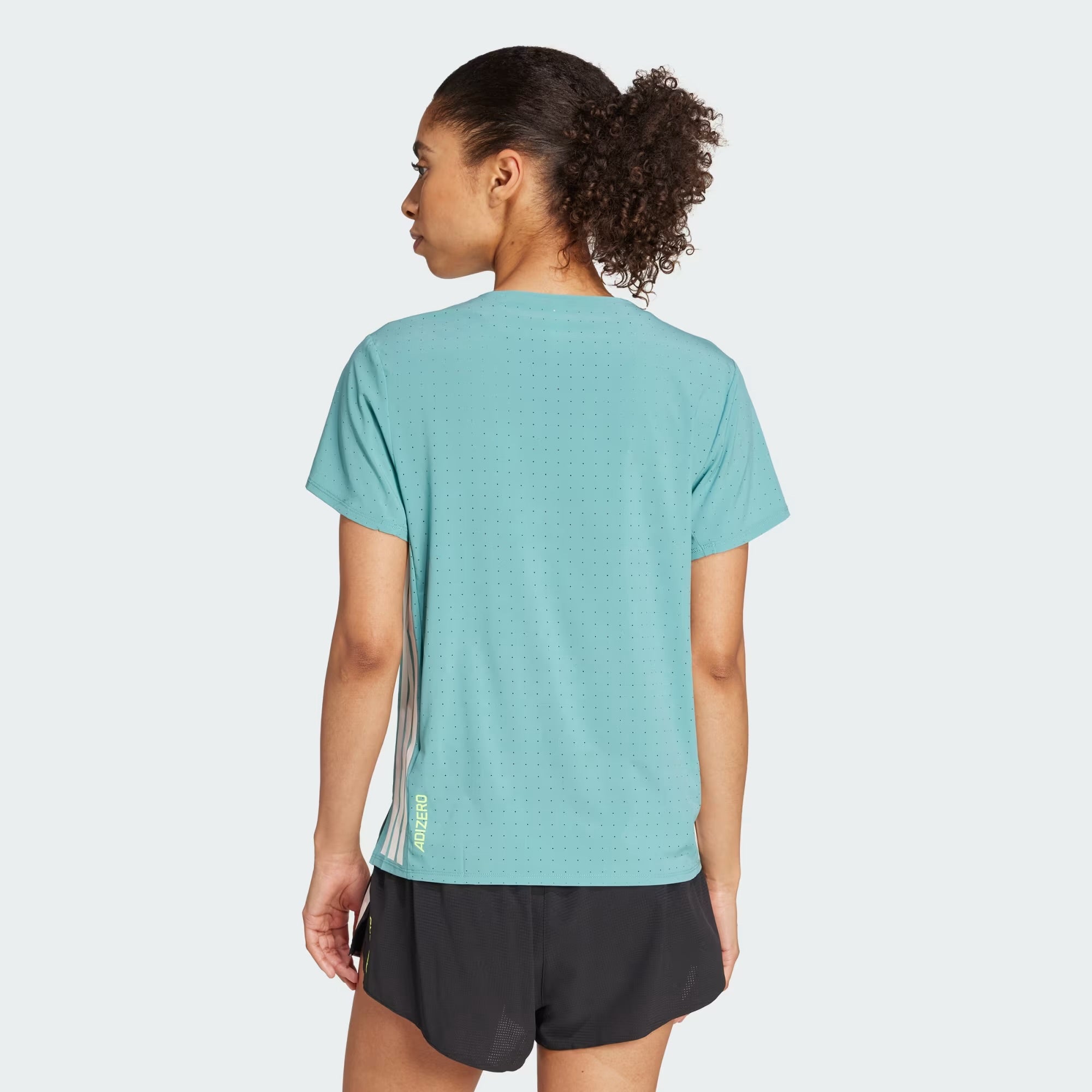 Adidas Adizero Perforated Women’s Running T-Shirt - Turquoise