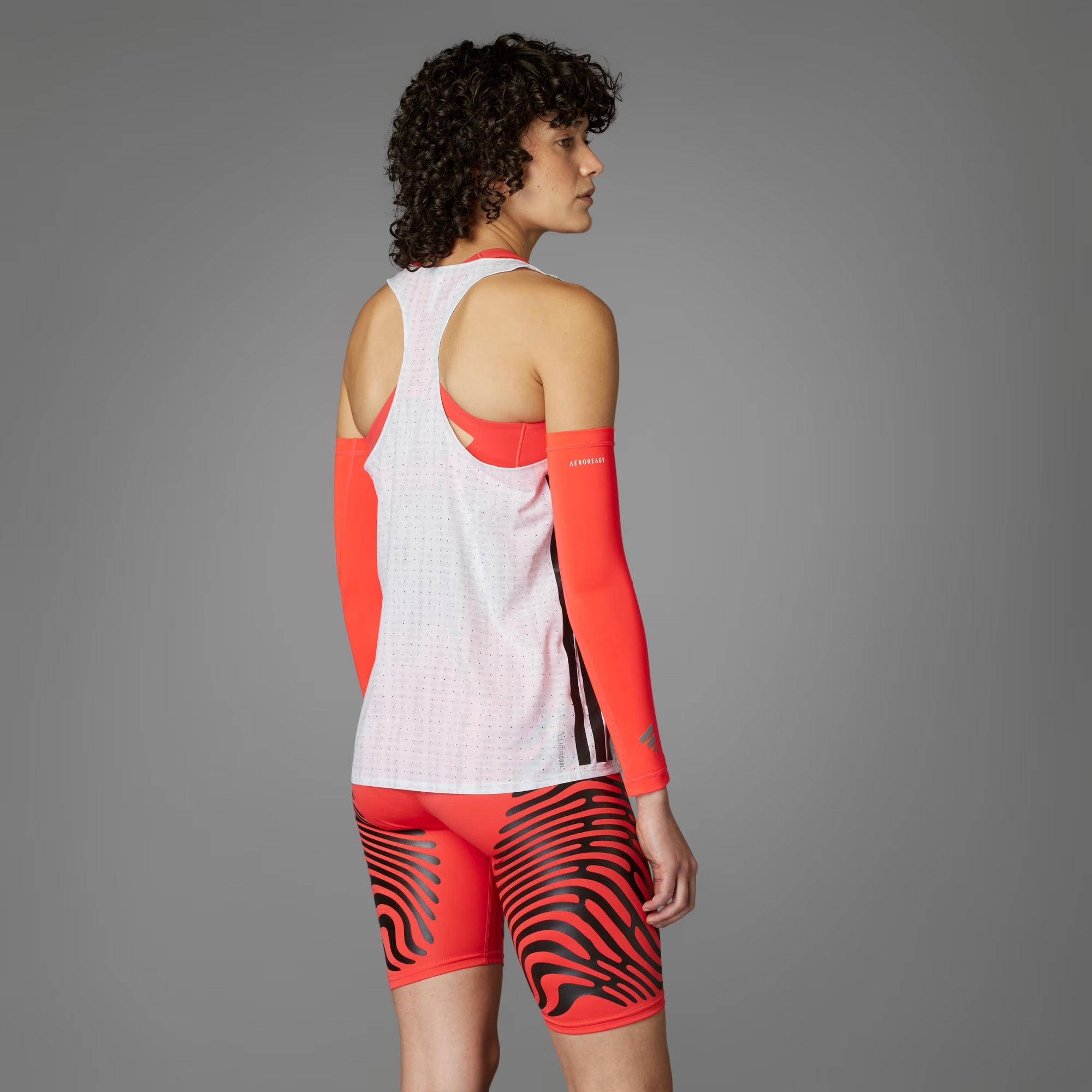 Adidas Adizero Women’s Running Tank Top - Light Solid Grey
