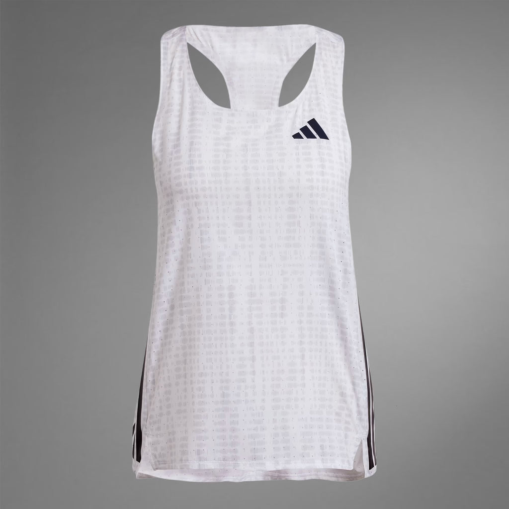 Adidas Adizero Women’s Running Tank Top - Light Solid Grey