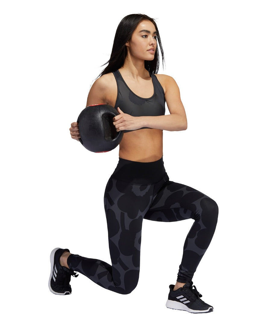 Adidas Marimekko Believe This Medium-Support Women’s Training Sports Bra - Black