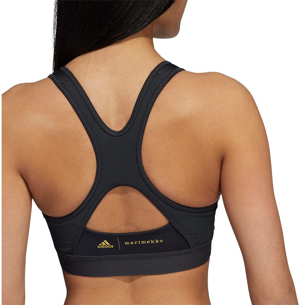 Adidas Marimekko Believe This Medium-Support Women’s Training Sports Bra - Black