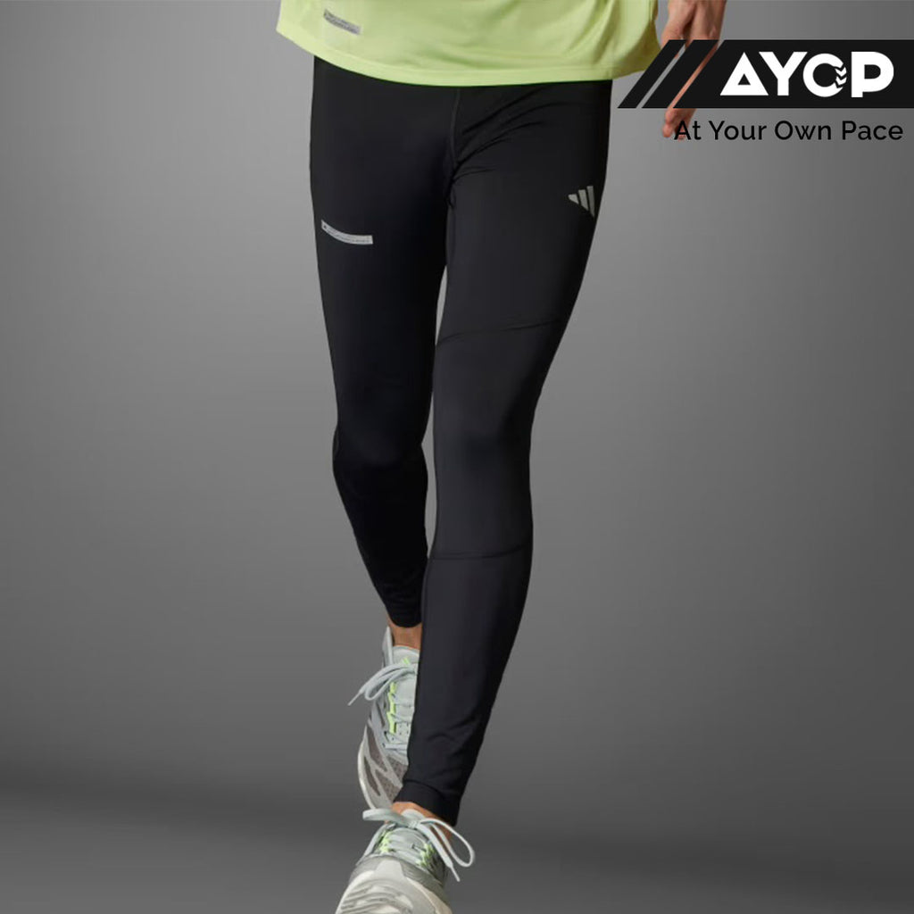 Adidas Ultimate Men’s Running Leggings - Black