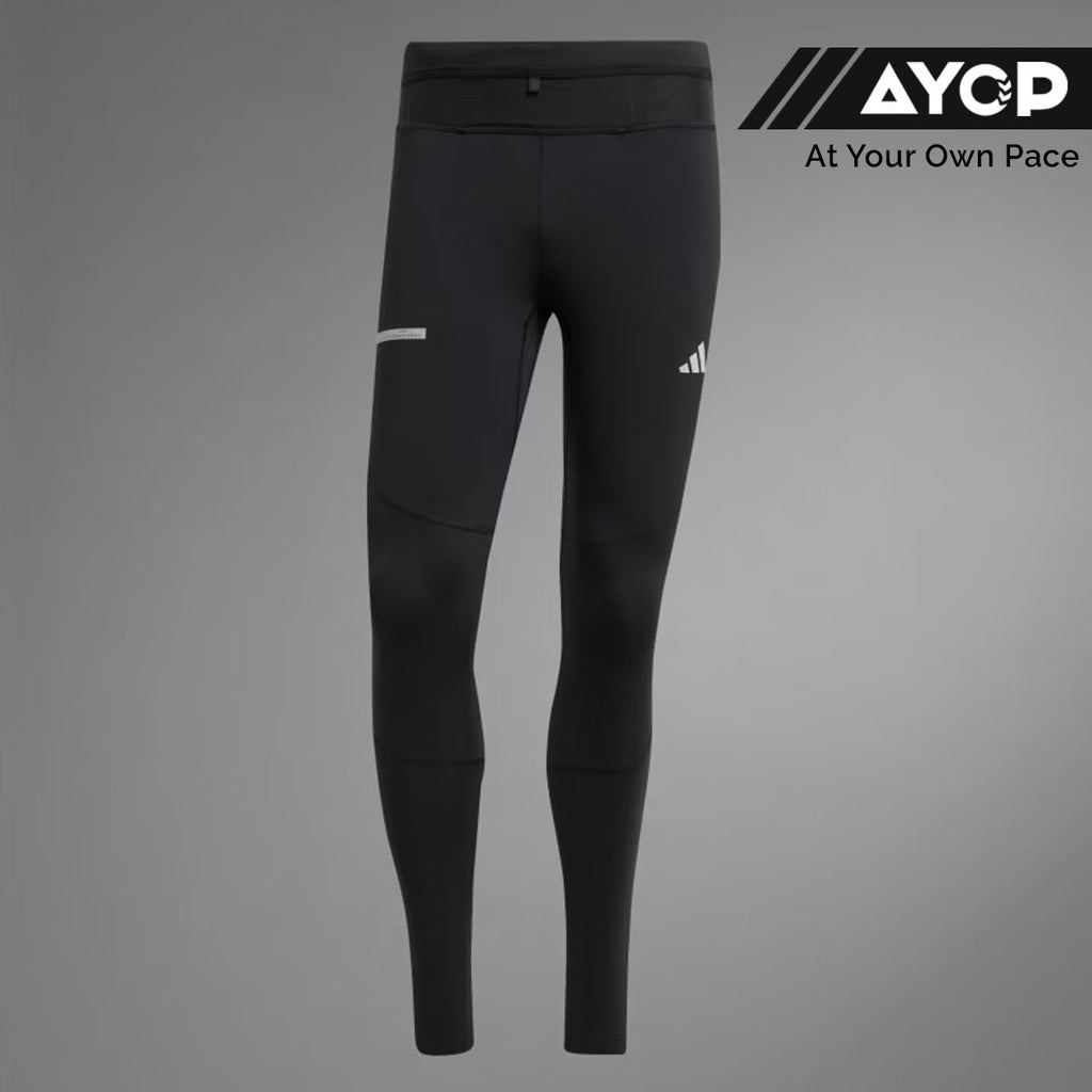 Adidas Ultimate Men’s Running Leggings - Black
