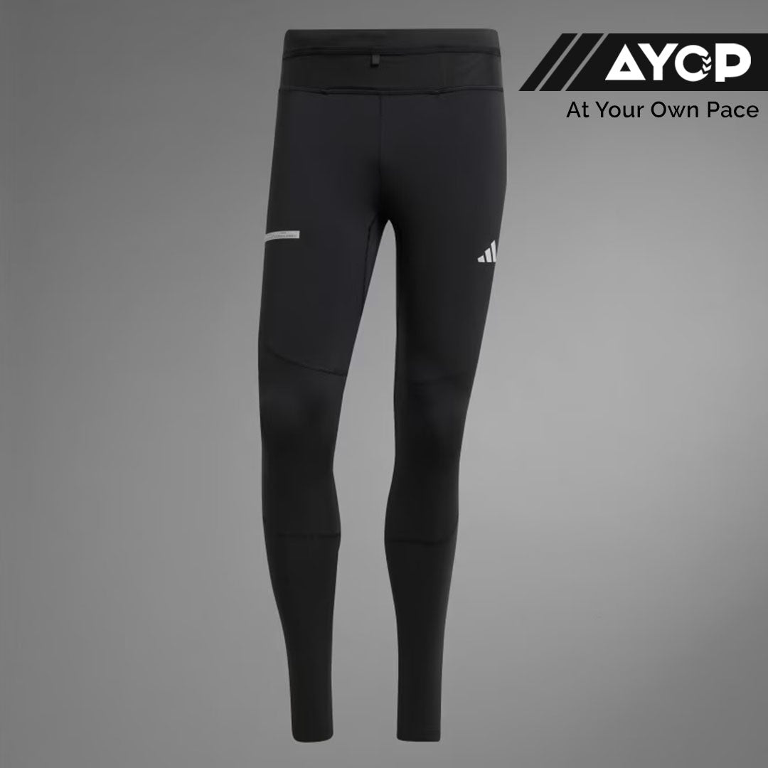 Adidas Ultimate Men’s Running Leggings - Black