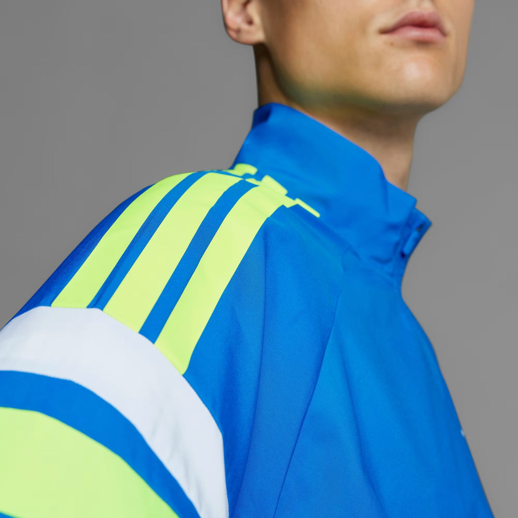 Adidas Adizero Retro Men’s Running Jacket - Blue Volt