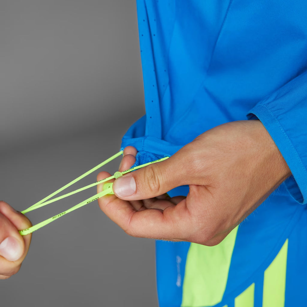 Adidas Adizero Retro Men’s Running Jacket - Blue Volt