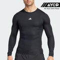 Adidas TechFIT Compression Men’s Training Long Sleeve - Black