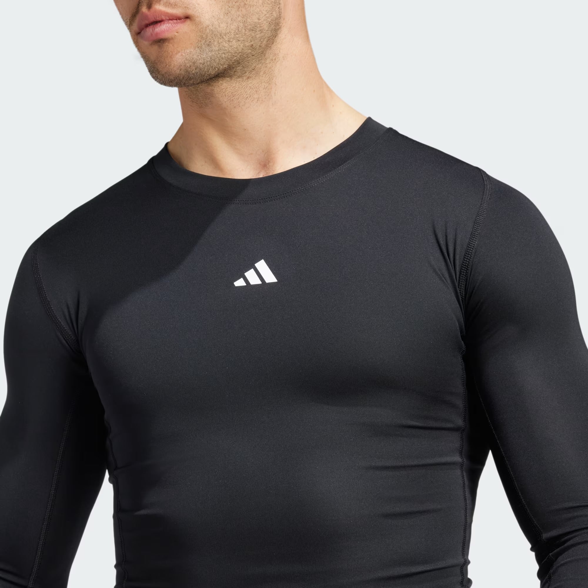 Adidas TechFIT Compression Men’s Training Long Sleeve - Black