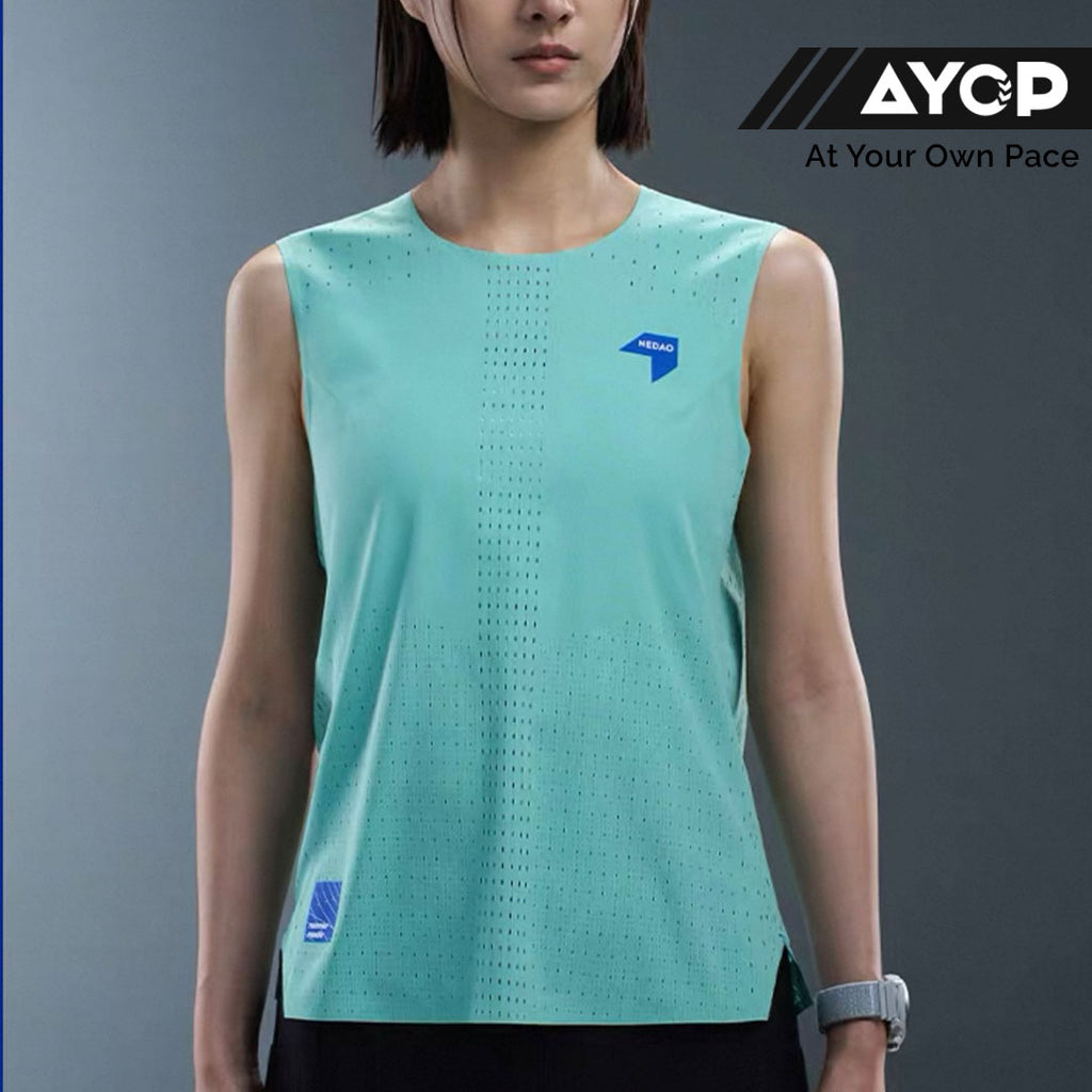 Nedao QiFlow V4.0 Sleeveless Women’s Running Tank Top - Mint Green