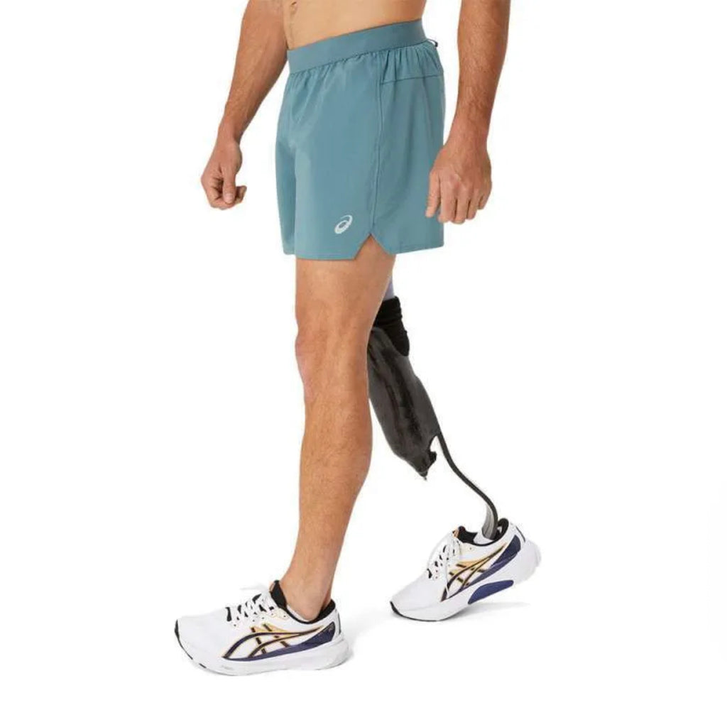 Asics Road 5-inch Men’s Running Shorts - Teal Green