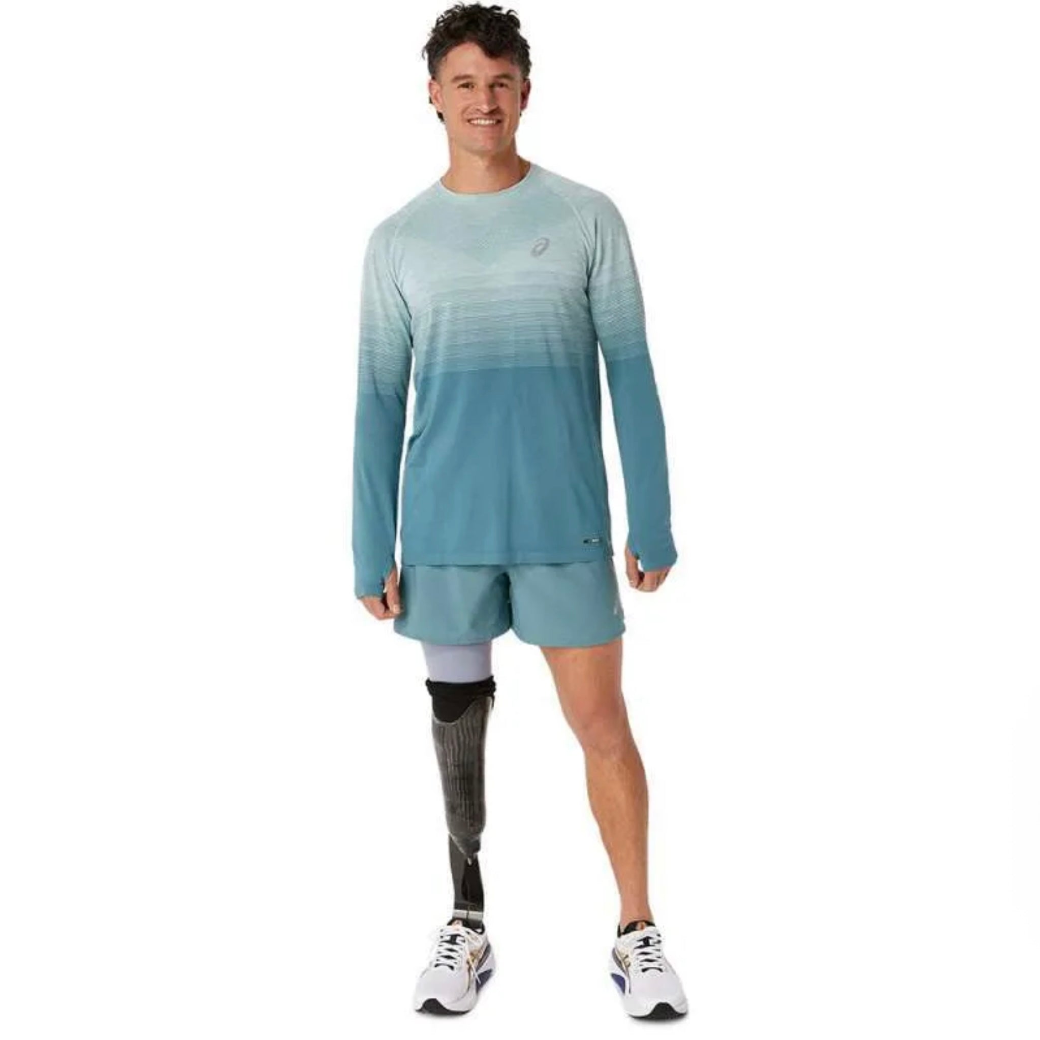 Asics Road 5-inch Men’s Running Shorts - Teal Green