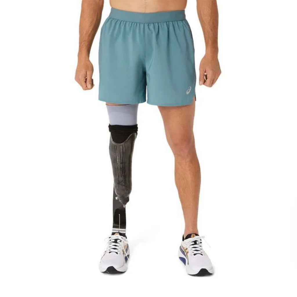 Asics Road 5-inch Men’s Running Shorts - Teal Green