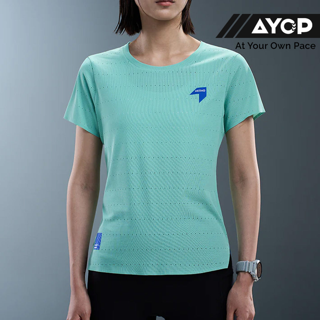 Nedao QiFlow Running T-Shirt V4.0 Women's Running T-Shirt - Mint Green